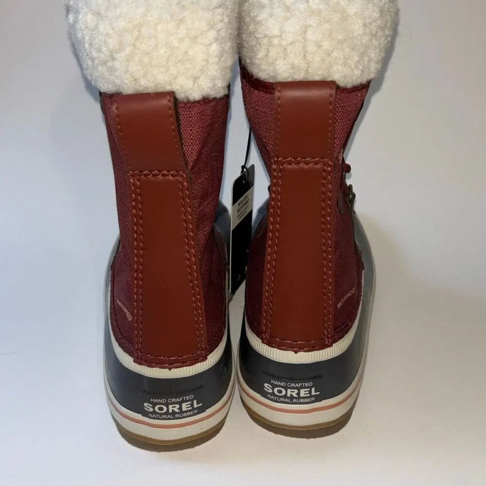 NWT Sorel Winter Carnival Waterproof snow rain winter boot 6.5 Spice Gum